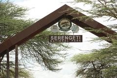 Entrance to Serengeti 